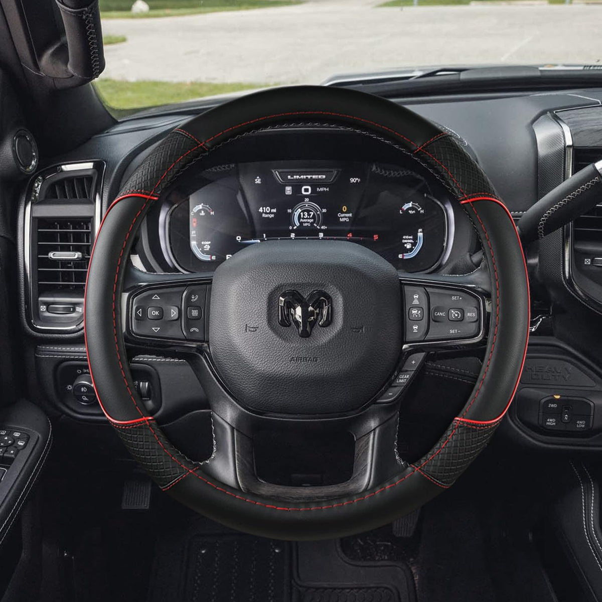 KEAIDAP lifestyle photo in RAM cabin showing upgraded interior appeal