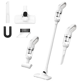 KEALAS handheld vacuum front view showing compact design and quick cleanup