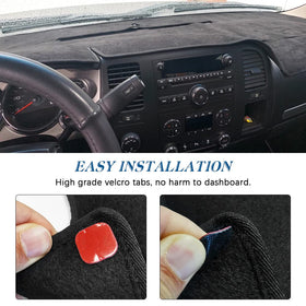 KEDAKEJI adhesive fastener detail showing secure non-slip installation benefit