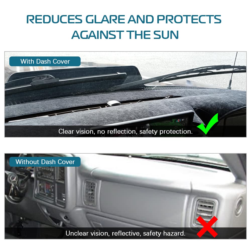 KEDAKEJI driver side fit around gauges improving visibility and safety