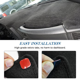 KEDAKEJI mat next to ruler on dash for scale, ensures correct fitment