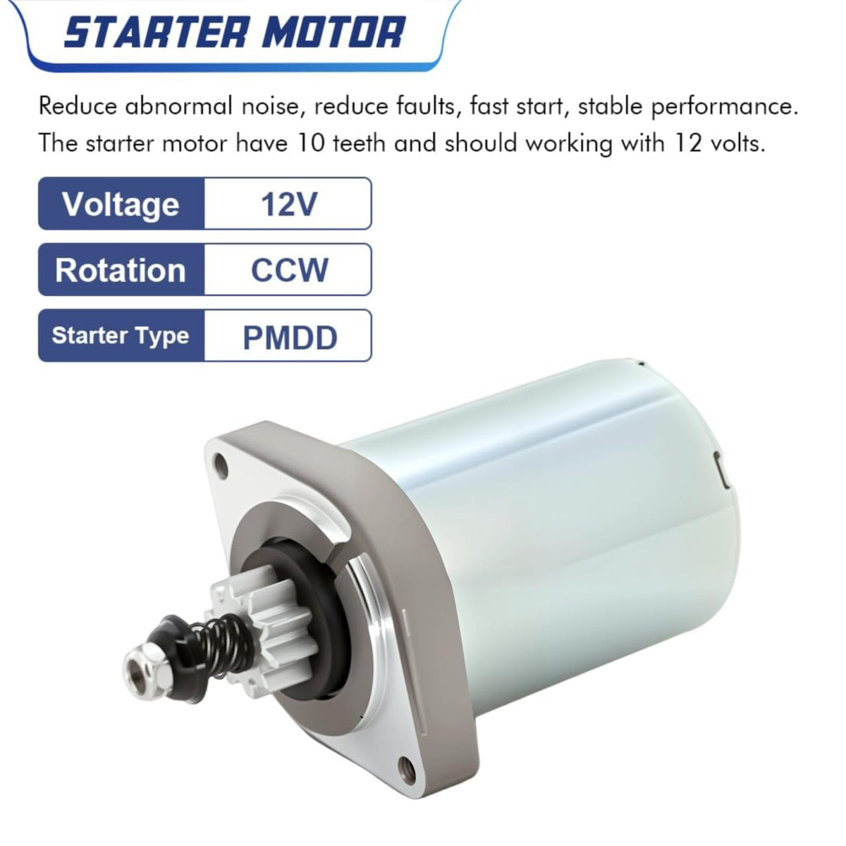 KEDAKEJI starter mounting pattern detail matching Kawasaki bolt layout benefit