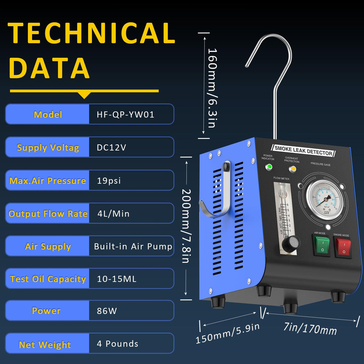 Kedite held in hand to show portable size and easy transport for on-the-go technicians