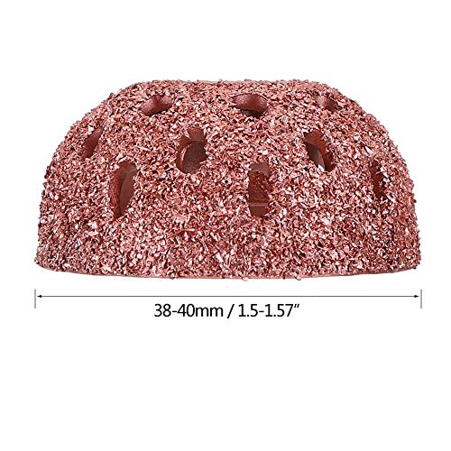 Keenso close-up of tungsten-carbide dome texture for long-lasting cutting benefit