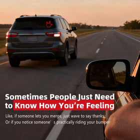 Keepdone attached to dashboard illustrating simple 3M adhesive installation