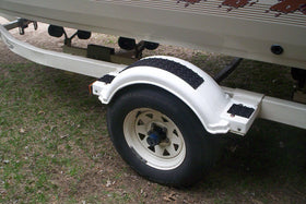 KEEPER installed on a vehicle running board demonstrating improved grip and safety