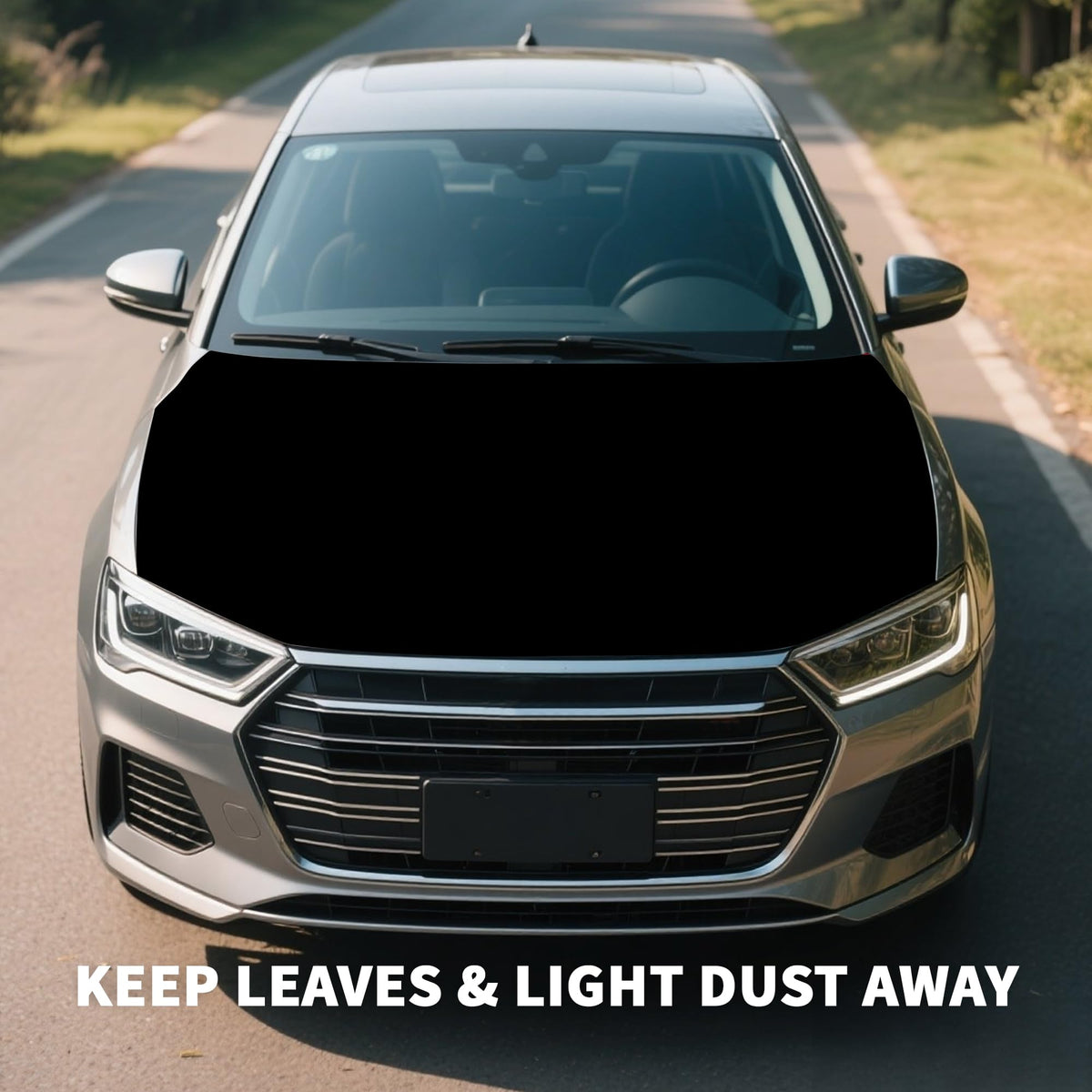 Keetegami fitted on an SUV preserving paint and reducing dust