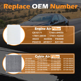 Kefly cabin air filter pleat structure highlighting filtration efficiency and odor control