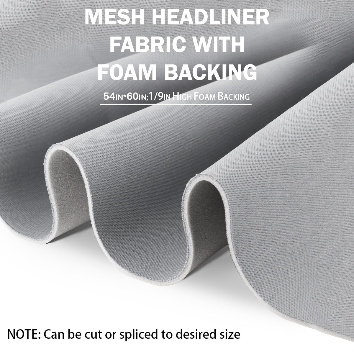 Kefly close-up of mesh texture and foam backing showing durability benefit
