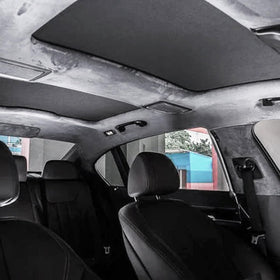 Kefly used on door panel showing versatile application and cohesive interior look