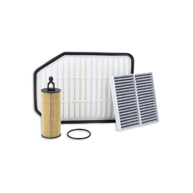 Kefly engine air filter front view showing pleated media for improved airflow