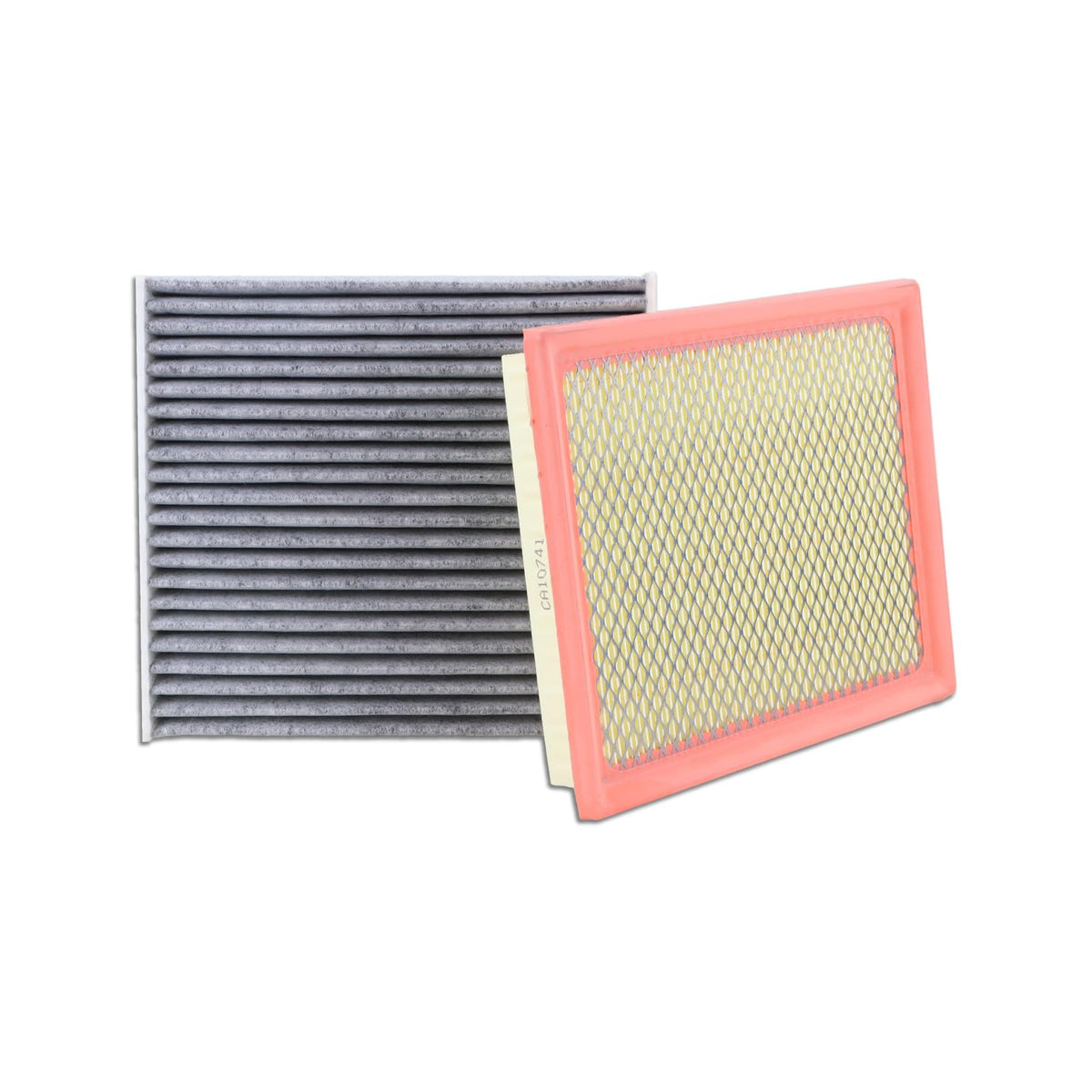Kefly engine filter front view showing shape and fit, improving airflow