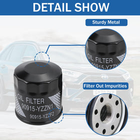 Kefly filter label with OE numbers for quick compatibility check
