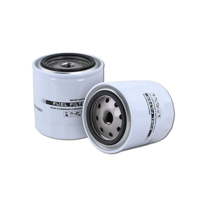 Kefly front view of filter showing compact housing and quick replacement benefit