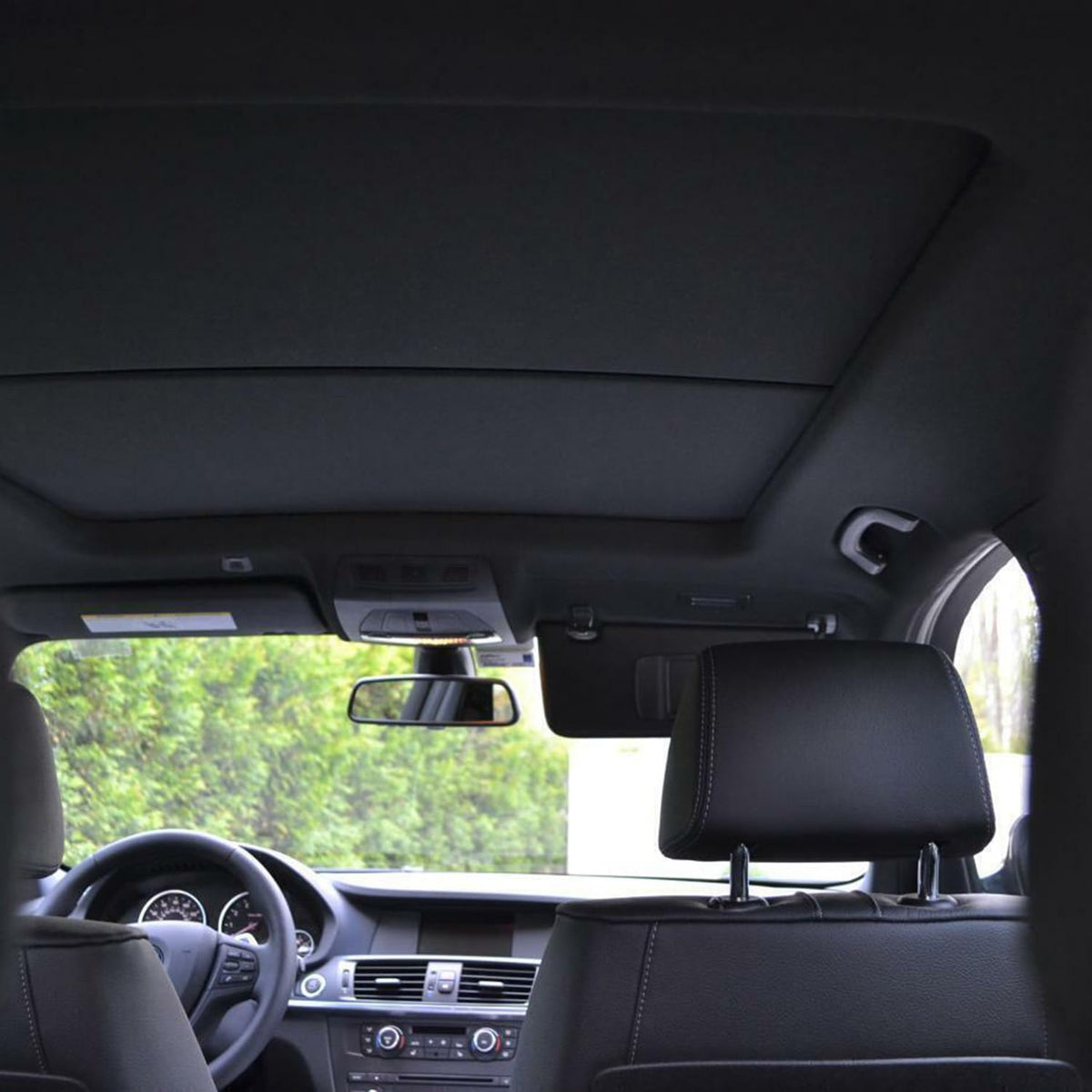 Kefly headliner used on door panel illustrating versatile application benefit