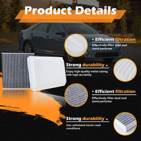 Kefly engine filter installed in intake demonstrating proper fit and easy replacement