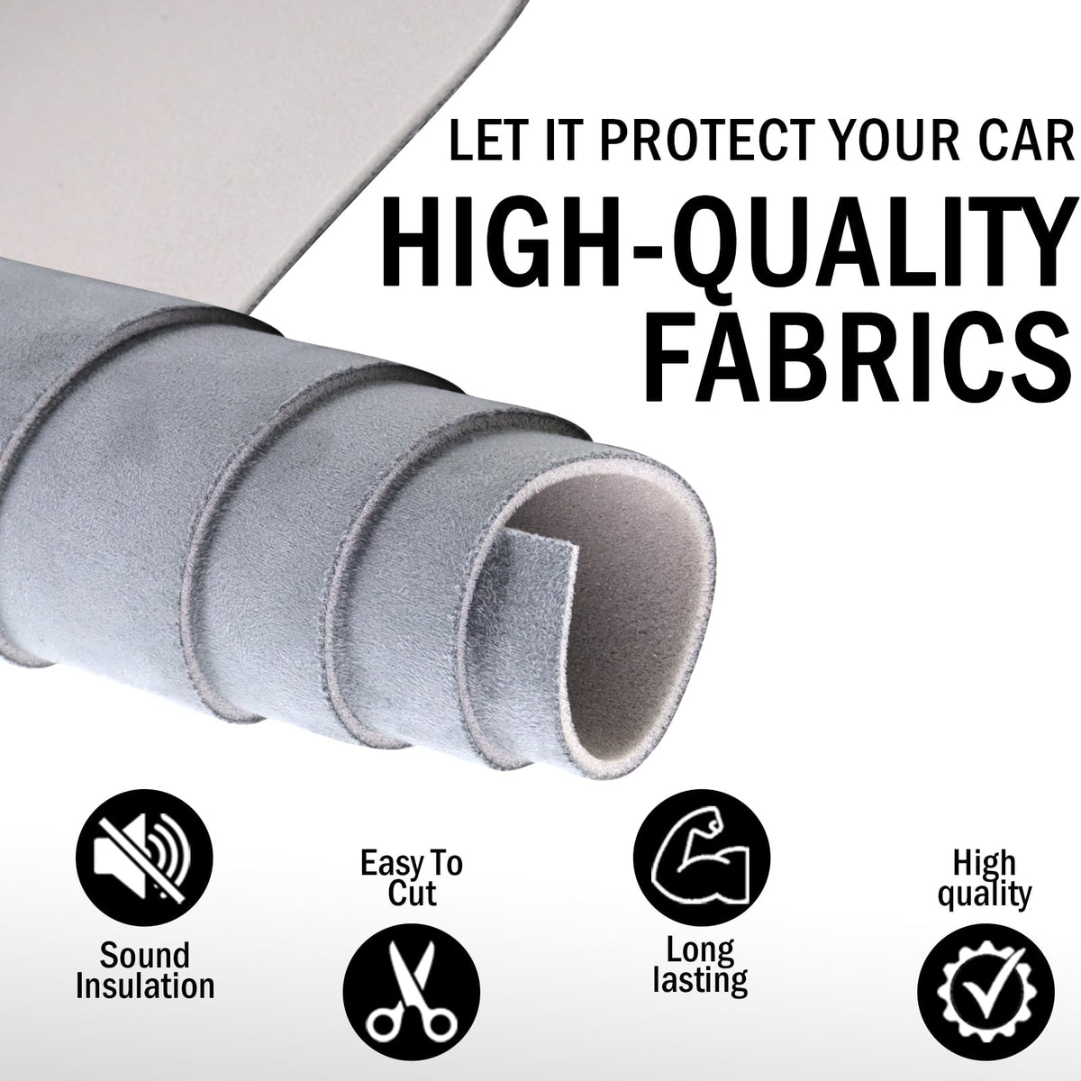 Kefly installed in car interior demonstrating improved cabin aesthetics and reduced noise