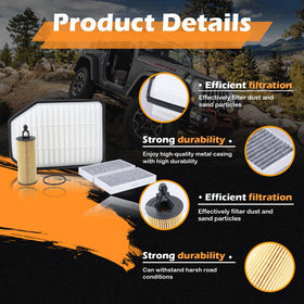 Kefly kit packaging and contents organized for easy identification and fitment