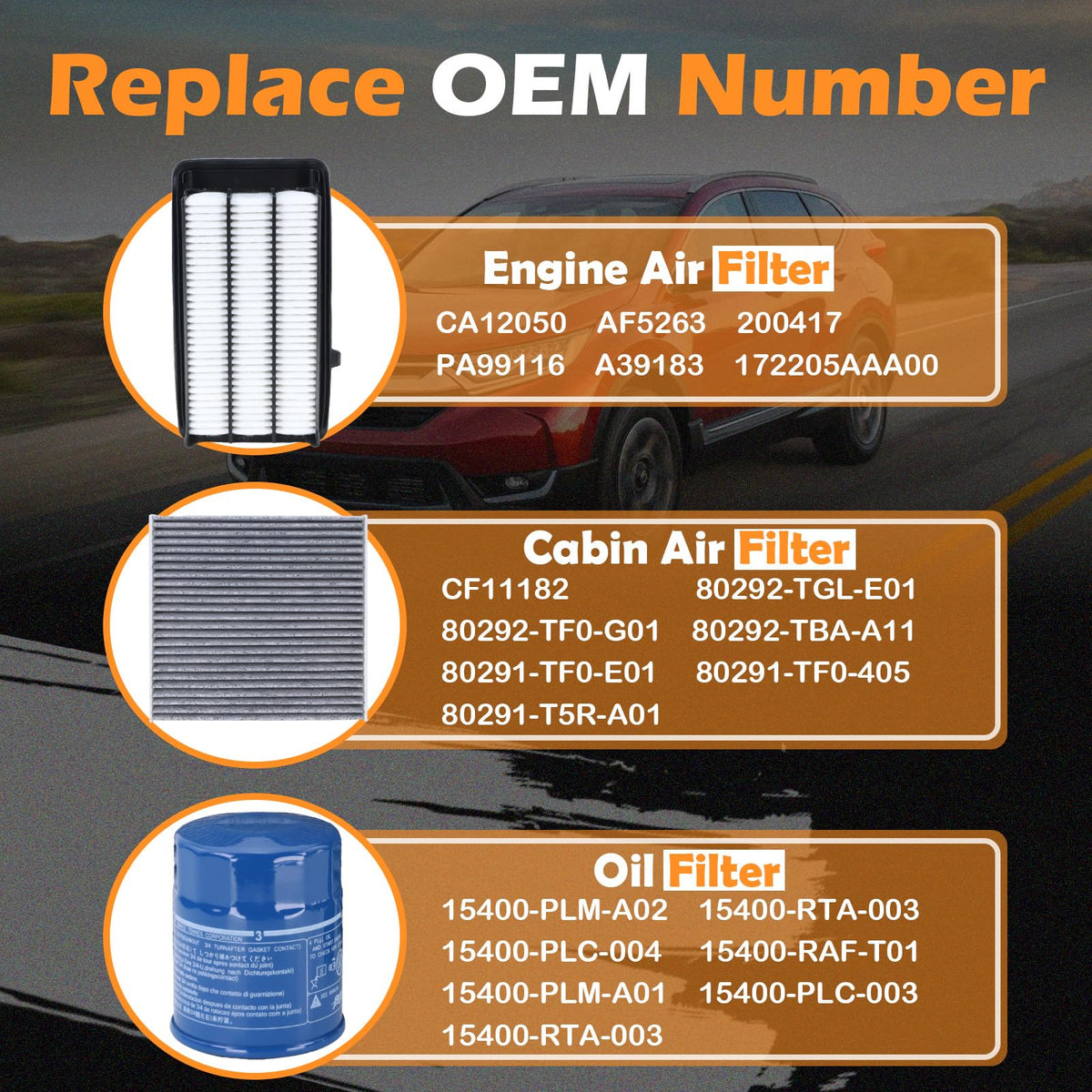 Kefly oil filter metal end cap detail for stronger durability
