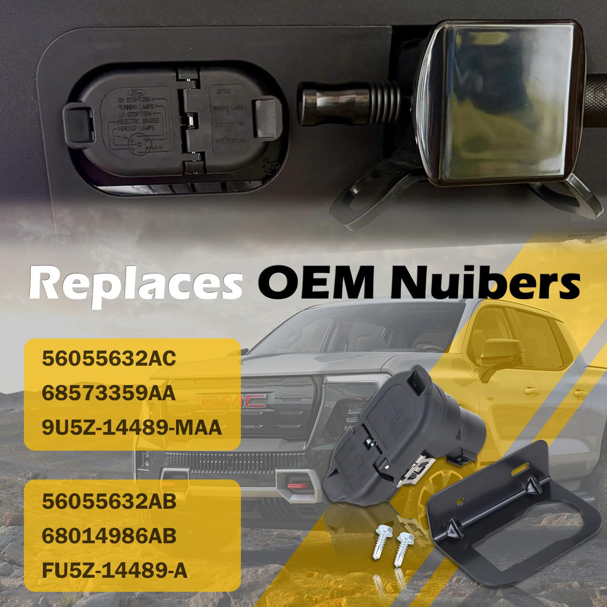 Kefly connector next to ruler size comparison showing compact dimensions and easy storage benefit