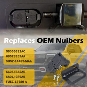 Kefly connector next to ruler size comparison showing compact dimensions and easy storage benefit