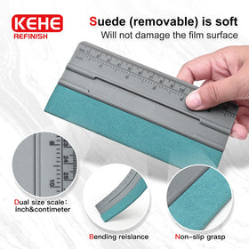 KEHE REFINISH squeegee smoothing car vinyl wrap for bubble-free finish