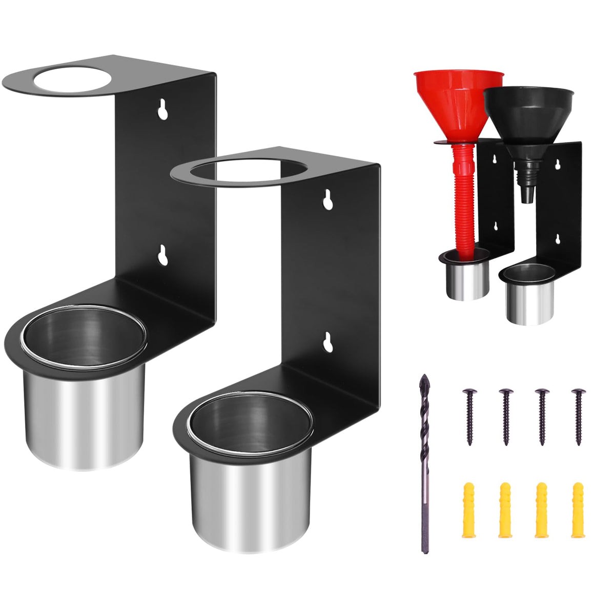 KEHOSTAR front view bracket set organized and saving space