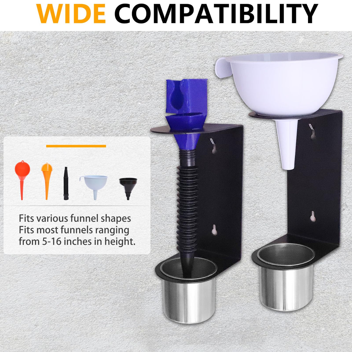 KEHOSTAR included screws and drill bit for fast installation