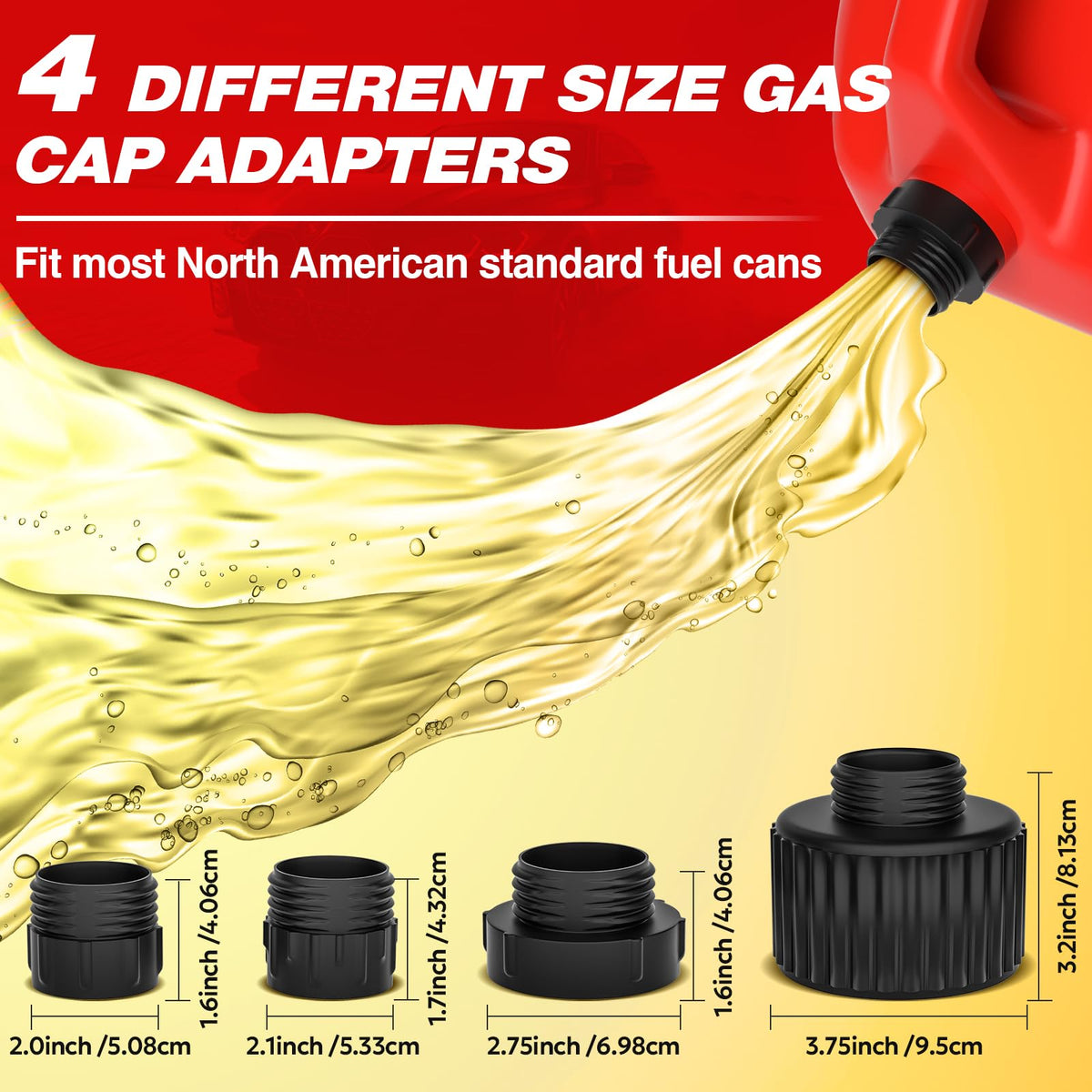 keimi closeup auto-stop nozzle preventing spills and overfill
