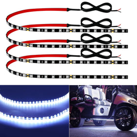 Keiurot front packaging showing four 24inch strips and included wires, highlights kit completeness