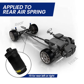 KEIYSHOLCK air spring mounted on vehicle rear assembly restoring height