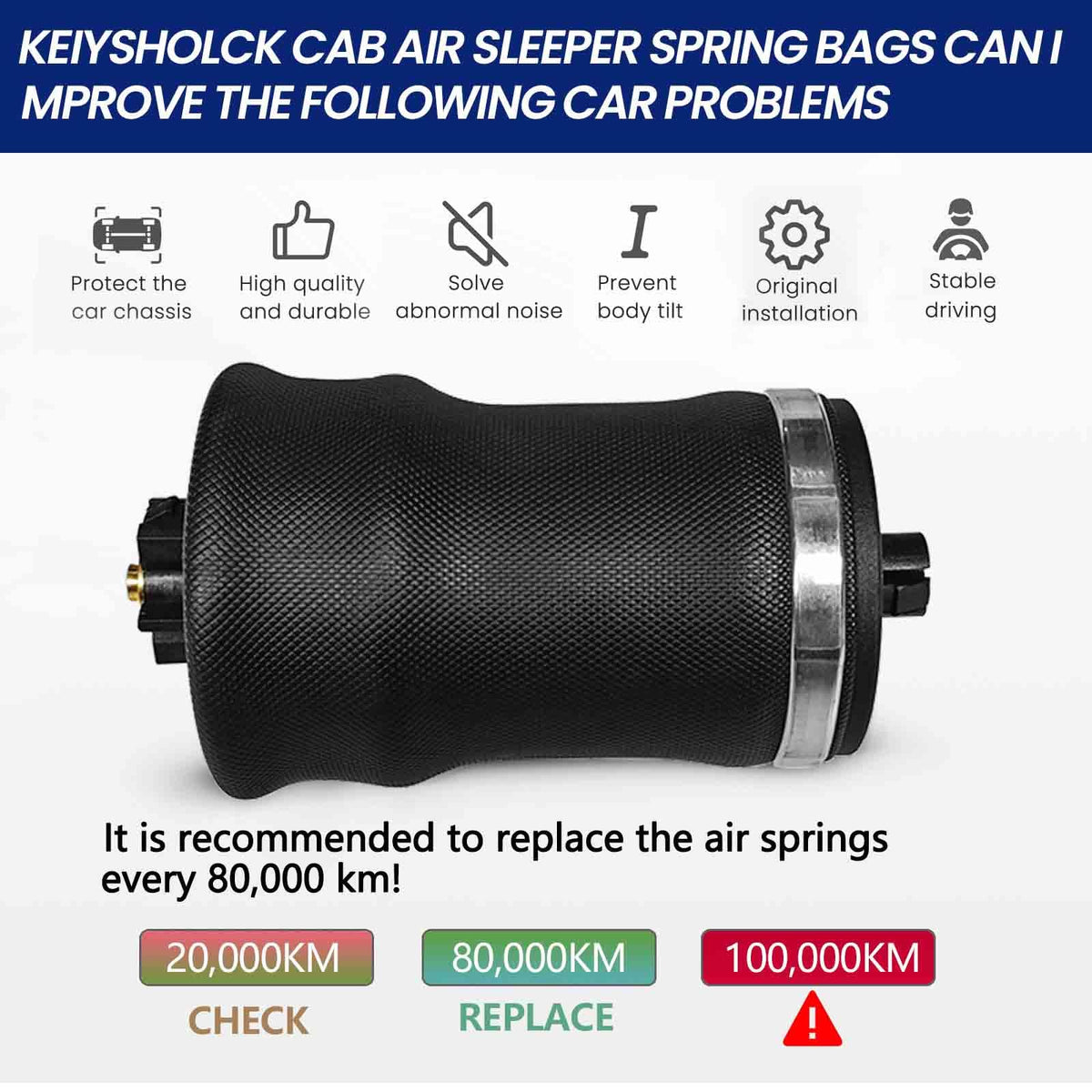 KEIYSHOLCK label and stamped part number on bag, verifies OEM compatibility for Century Class and Argosy