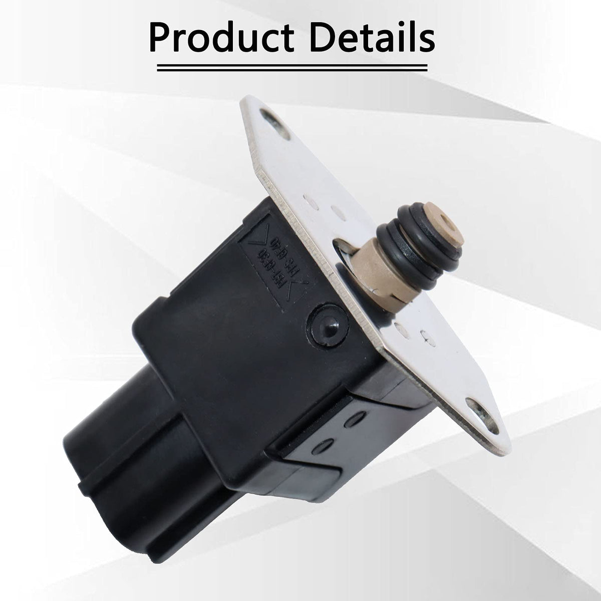 KEJSTED sensor next to ruler showing scale for correct part selection and fitment