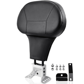 kekykm front view mounted backrest showing added rider support
