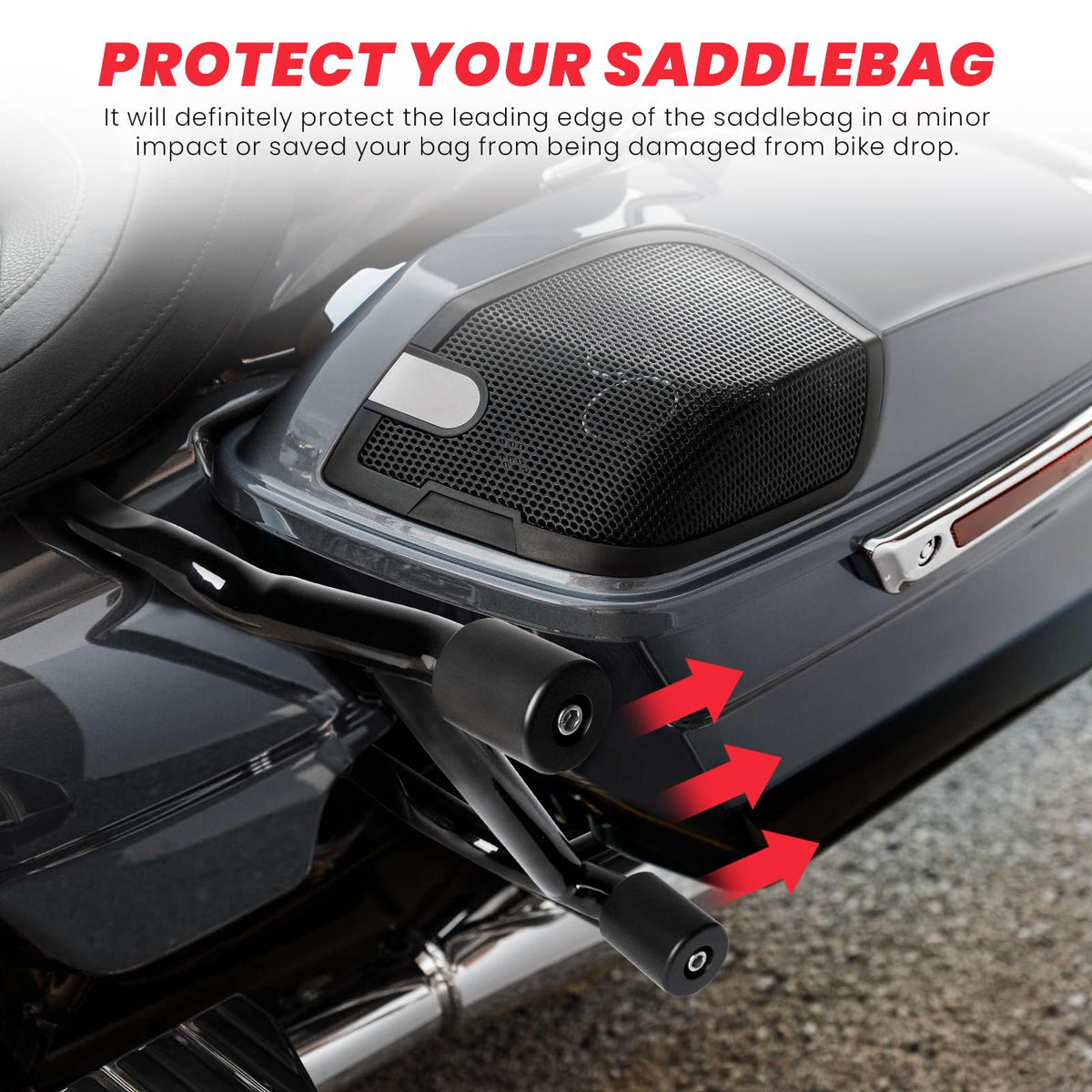 kekykm installed on bike side illustrating protective coverage