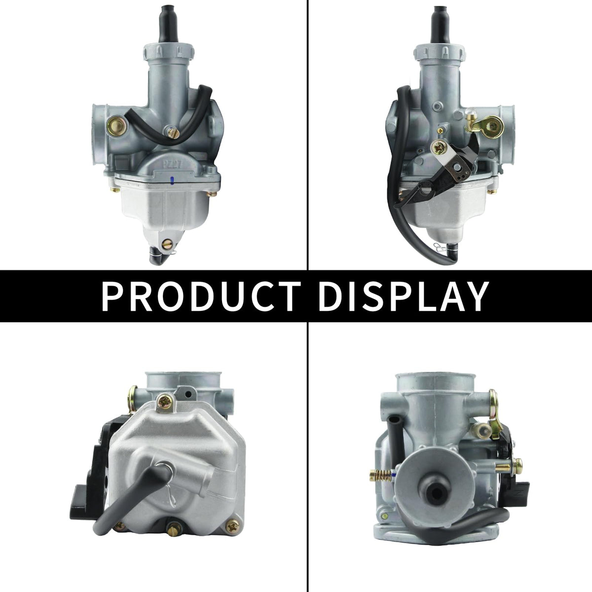 KELKONG PZ27 fuel line connection detail for secure fuel delivery