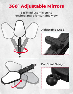 KEMIMOTO aluminum stem detail highlighting sturdy vibration-resistant support