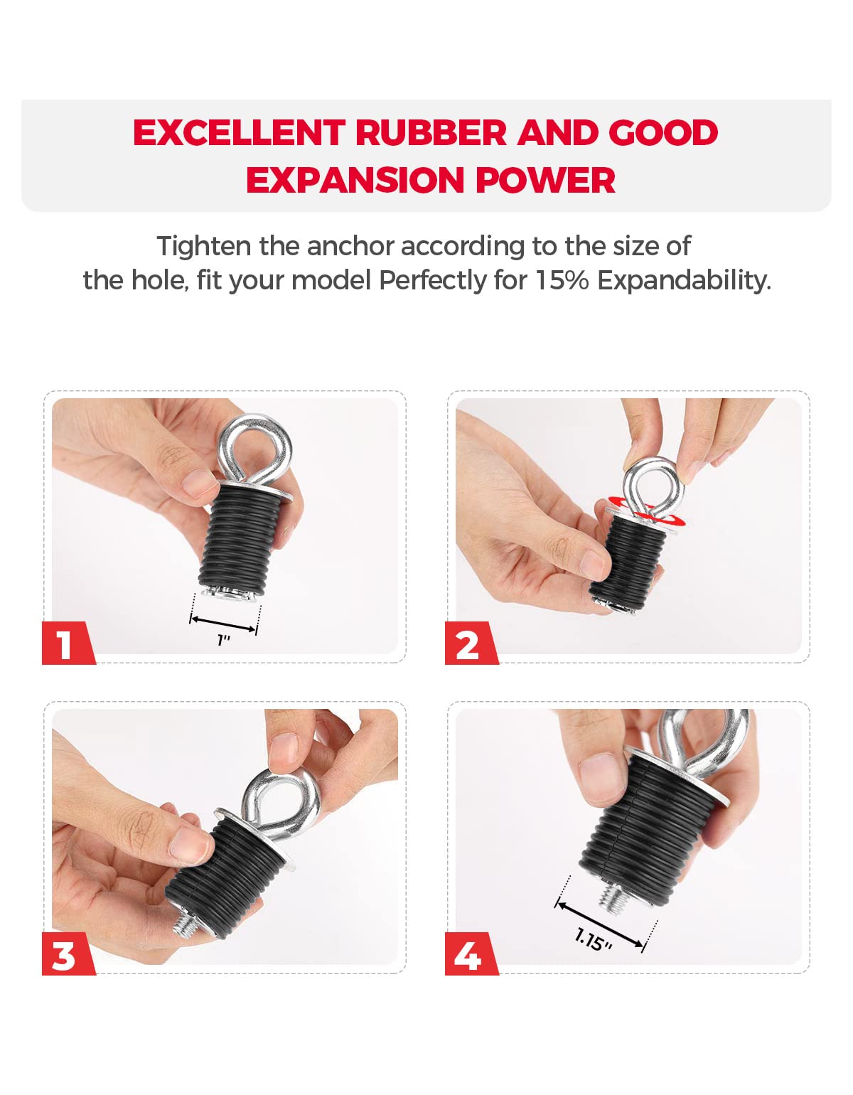 KEMIMOTO anchor holding cooler strap illustrating reliable transport stability