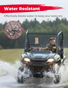 KEMIMOTO anti-slip underside keeping cover stable for safer rides