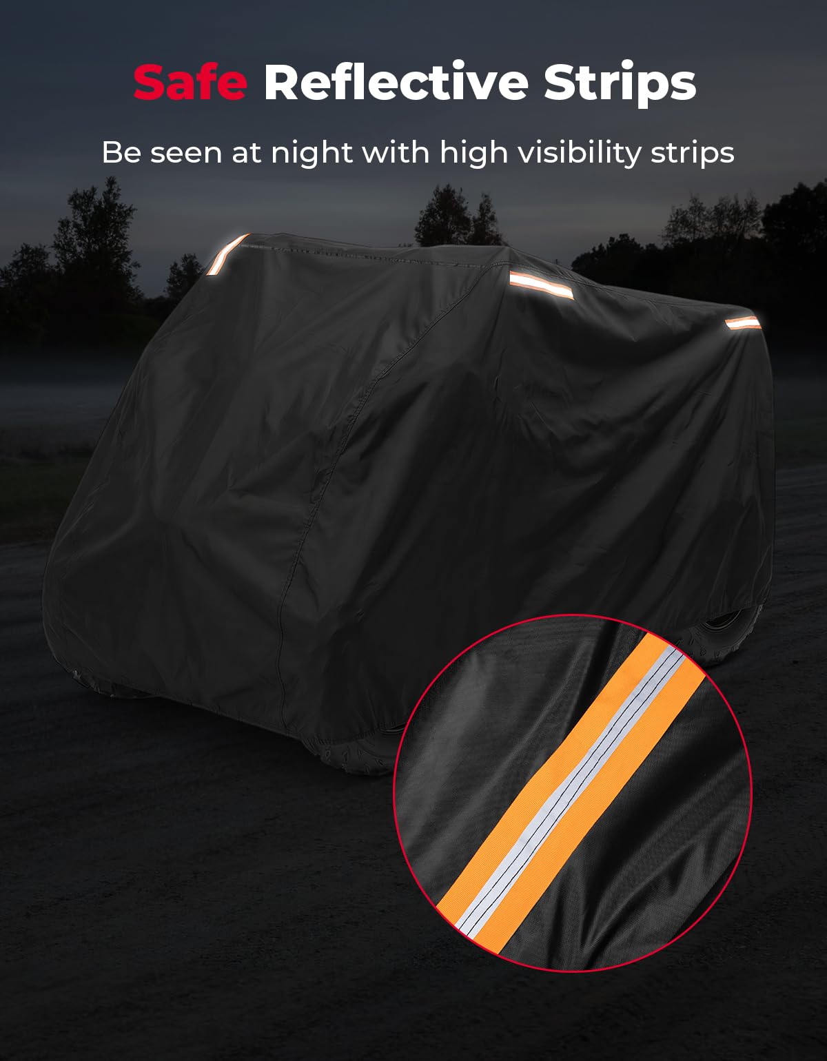 KEMIMOTO folded cover inside storage bag for compact transport