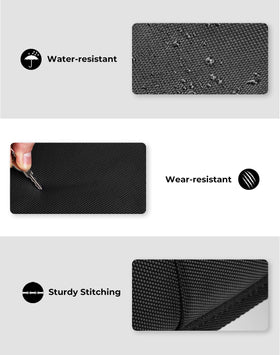 KEMIMOTO internal pockets holding phone and tools for organized trail access