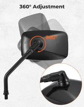 KEMIMOTO ball joint detail with rubber seal for smooth 360-degree adjustment