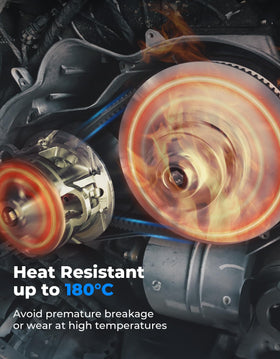 KEMIMOTO cross-section detail highlighting heat-resistant neoprene build for longer life