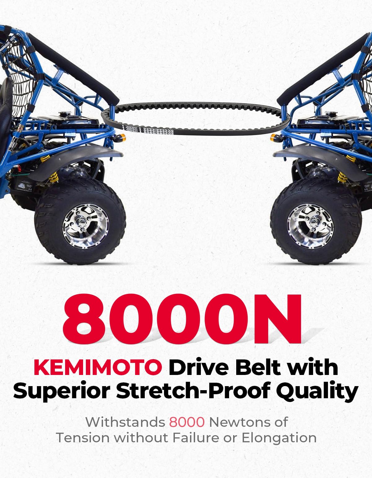KEMIMOTO edge detail highlighting 0.39-inch thickness for improved shape retention