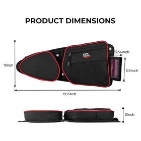 KEMIMOTO capacity scale showing 3.5L space for essentials