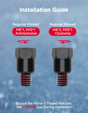 KEMIMOTO clamp and adapters laid out for easy universal fit benefit