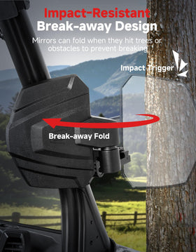 KEMIMOTO clamp mounted on roll cage illustrating secure attachment