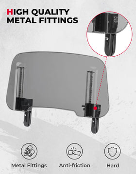 KEMIMOTO close-up of aluminum-alloy clamp demonstrating secure fit