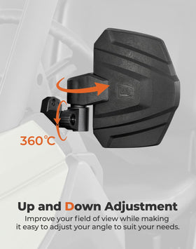 KEMIMOTO close-up ball-joint detail demonstrating adjustable angles