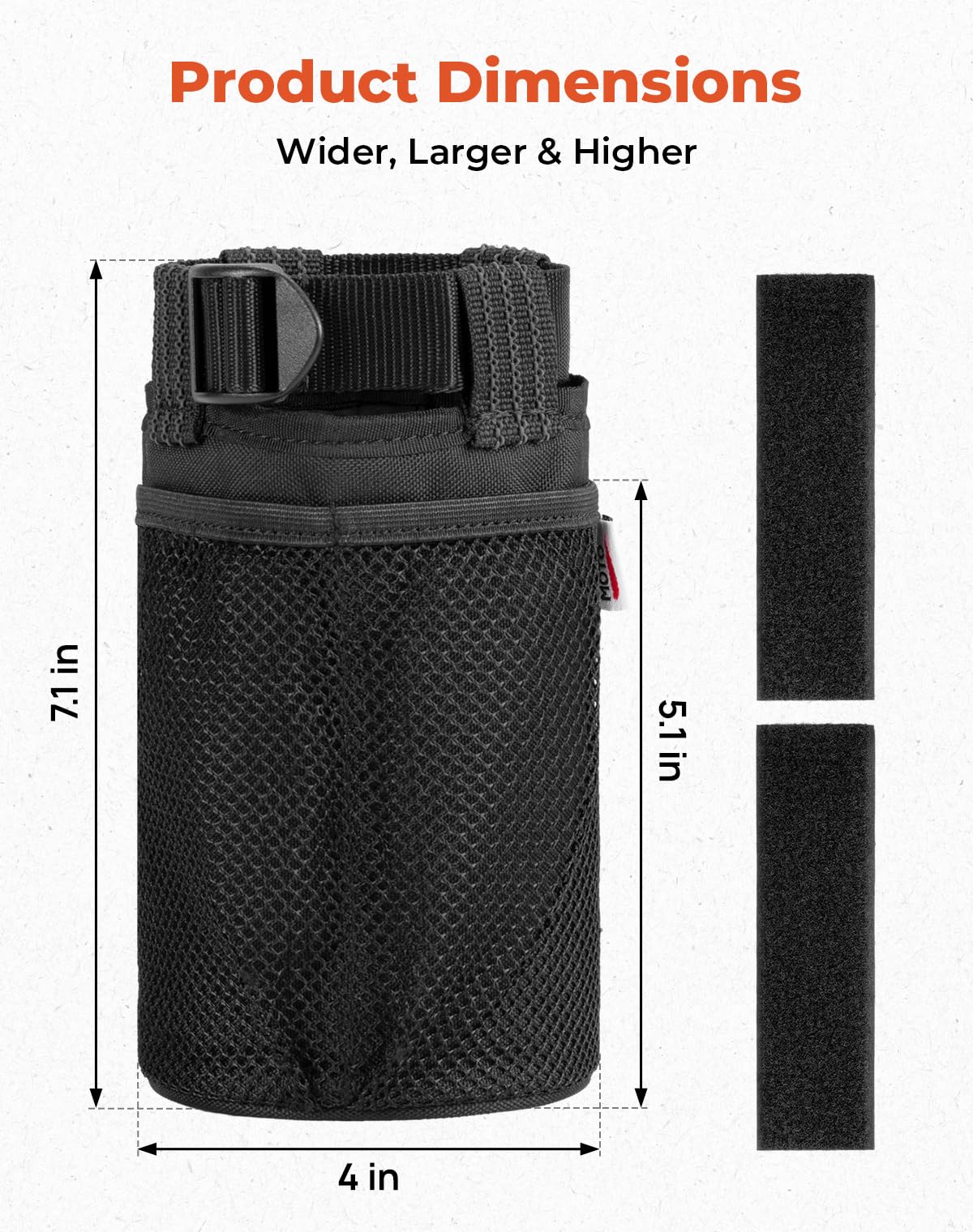 KEMIMOTO close-up of drawstring lock securing a bottle, prevents spills benefit